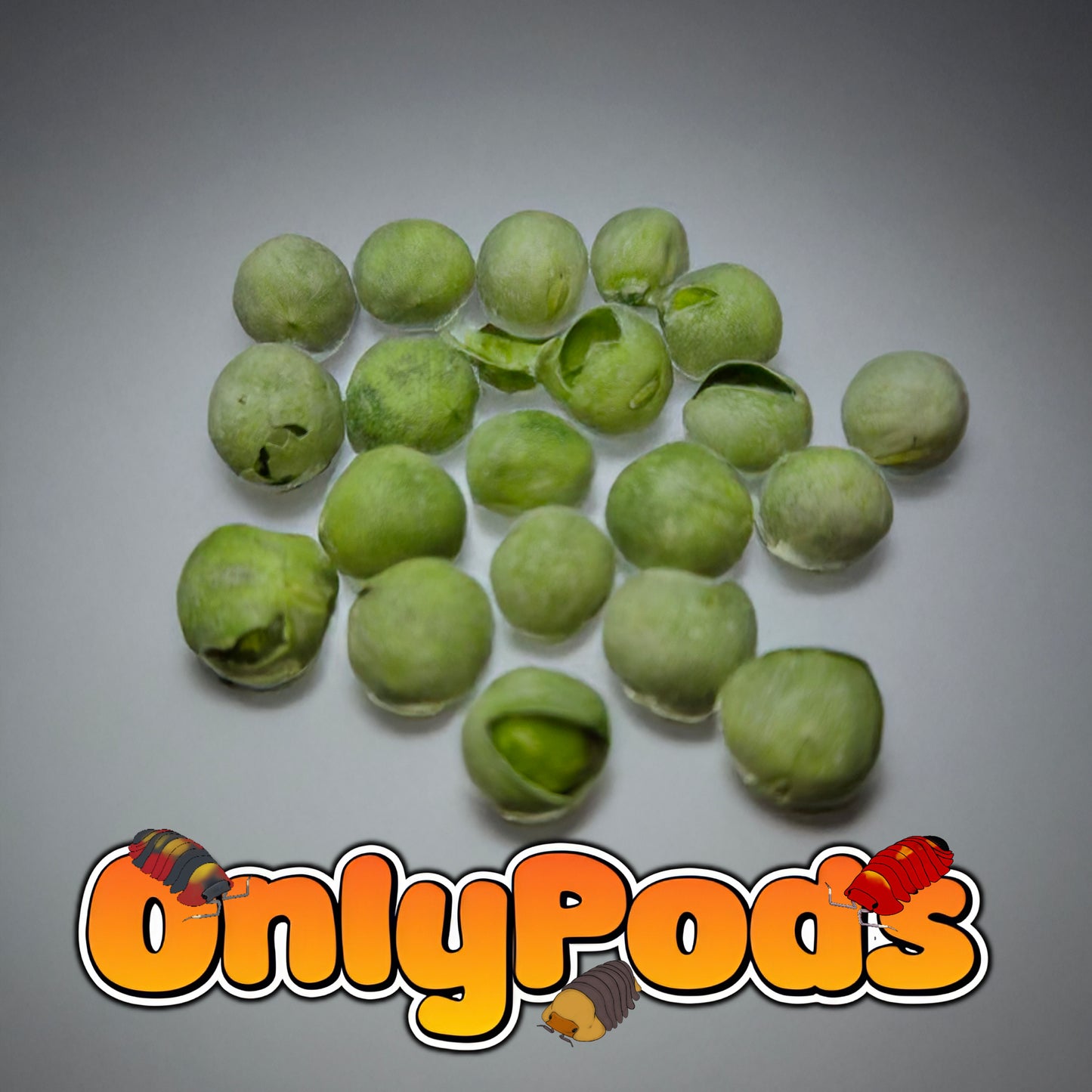 Freeze-dried peas